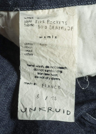 unkruid five pockets 50s denim