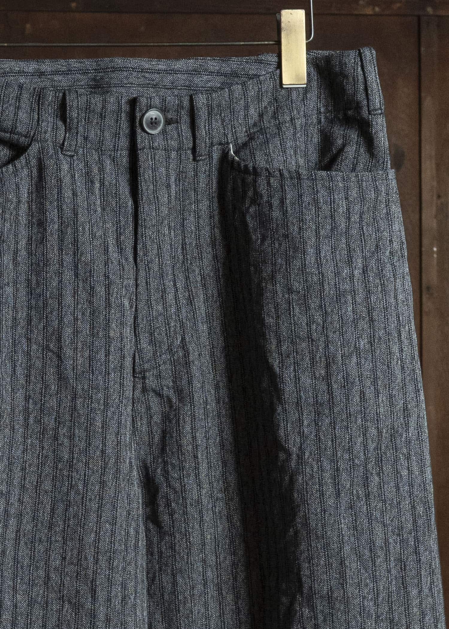 unkruid five pockets grey coutil