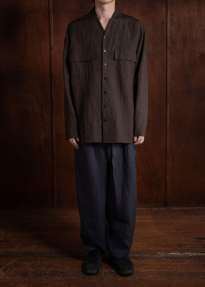 Jurgen Lehl Double Pocket Linen Cotton Shirt J0142FBM702-95