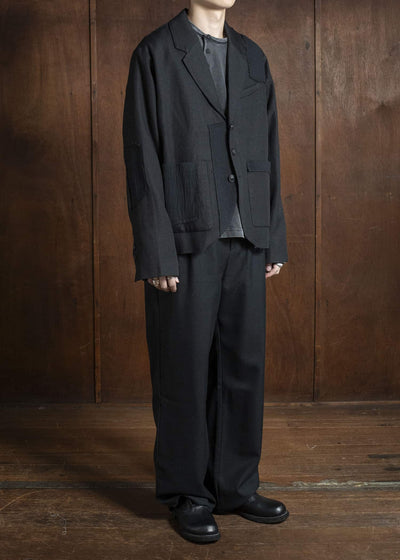 Professor.E GRANDPA’S BLAZER BLACK 25FW-PE-JKT-02