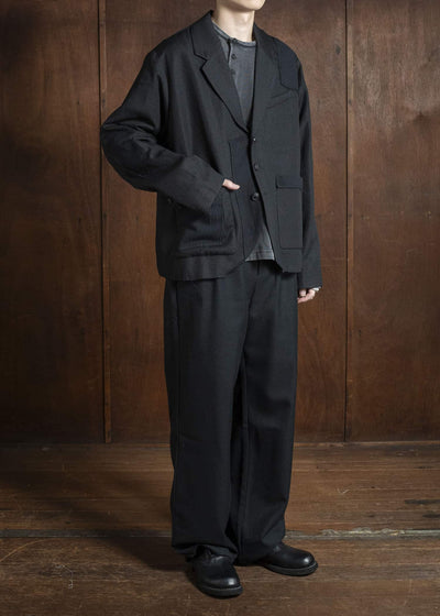 Professor.E GRANDPA’S BLAZER BLACK 25FW-PE-JKT-02