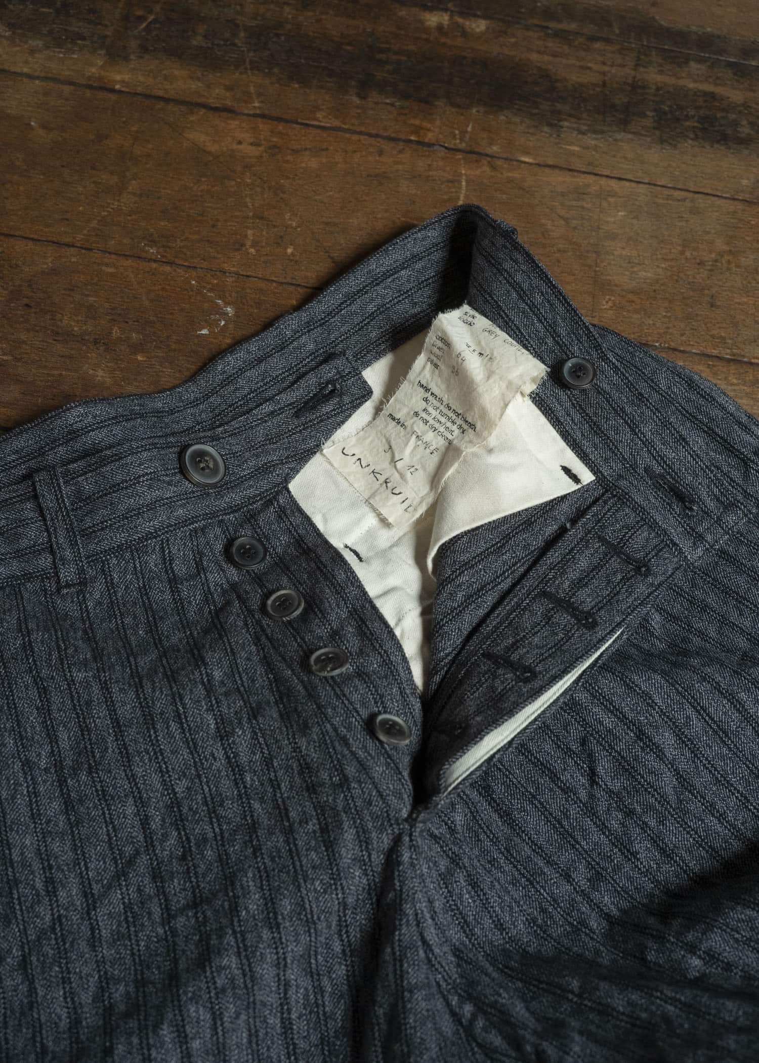 unkruid new baggy grey coutil