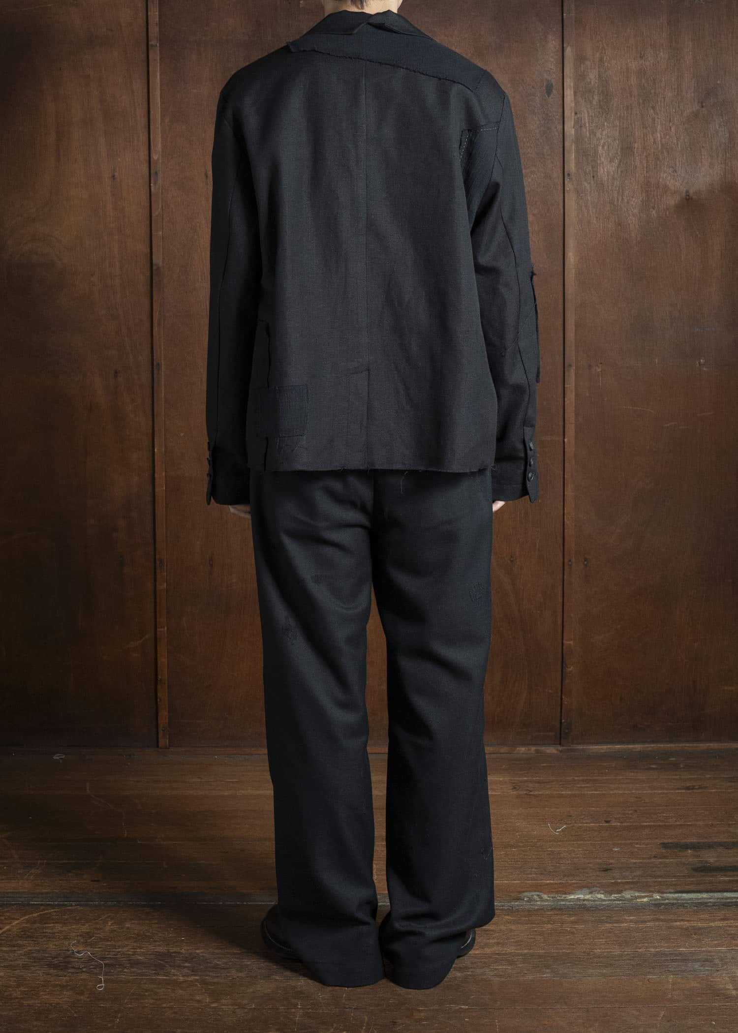 Professor.E GRANDPA'S BLAZER BLACK 25FW-PE-JKT-02