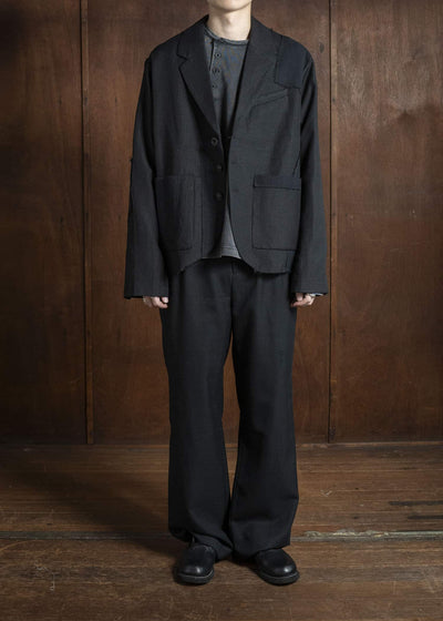 Professor.E GRANDPA’S BLAZER BLACK 25FW-PE-JKT-02