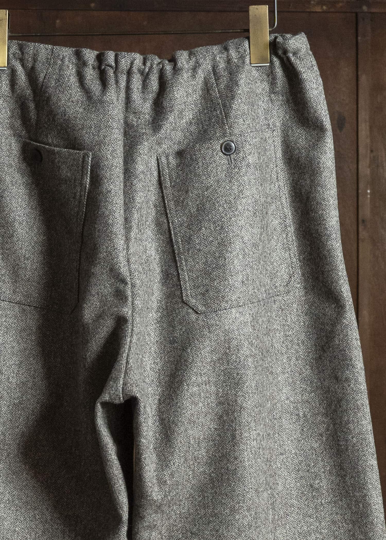 unkruid deep reading grey herringbone fine loden