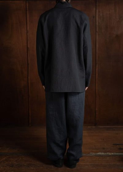 Jurgen Lehl Double Pocket Linen Cotton Shirt J0142FBM702-19