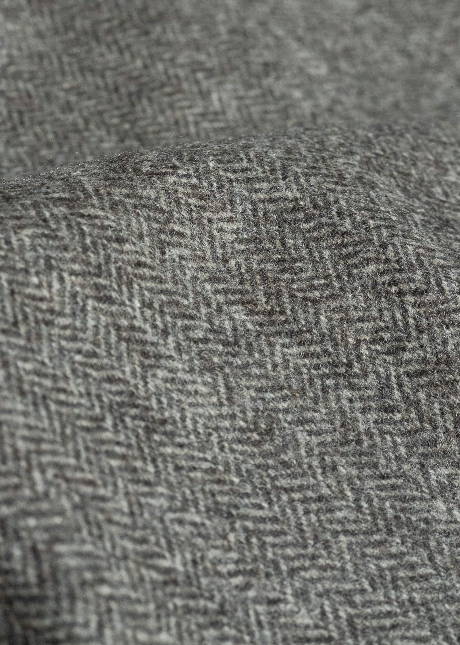 unkruid deep reading grey herringbone fine loden
