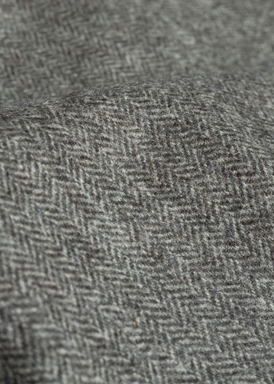 unkruid deep reading grey herringbone fine loden