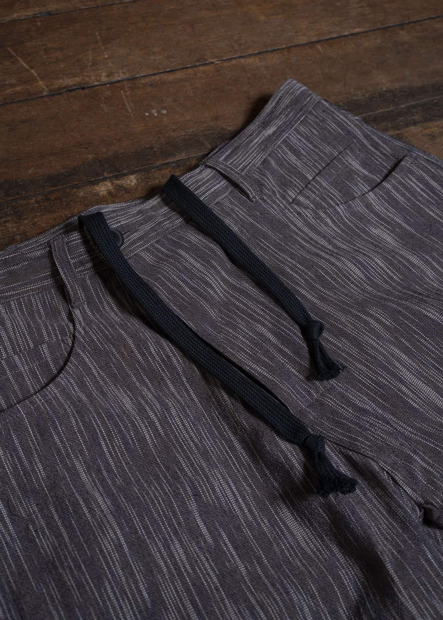 JAN-JAN VAN ESSCHE TROUSERS#90 DENIM STYLE TROUSERS | KASURI COTTON SILK | Old Lavender