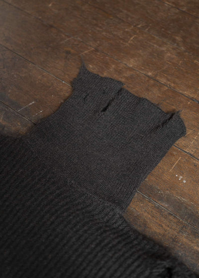 HED MAYNER 22AW Destroyed Turtle Neck Knit