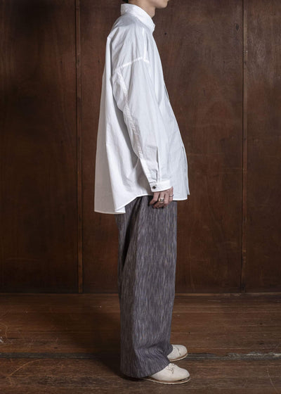 JAN-JAN VAN ESSCHE TROUSERS#90 DENIM STYLE TROUSERS | KASURI COTTON SILK | Old Lavender