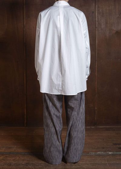 JAN-JAN VAN ESSCHE TROUSERS#90 DENIM STYLE TROUSERS | KASURI COTTON SILK | Old Lavender
