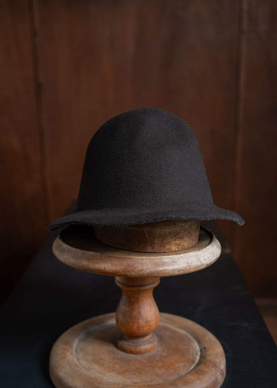 SCHA SCHA "Art#1396" Traveler Small hat felt / chocolate