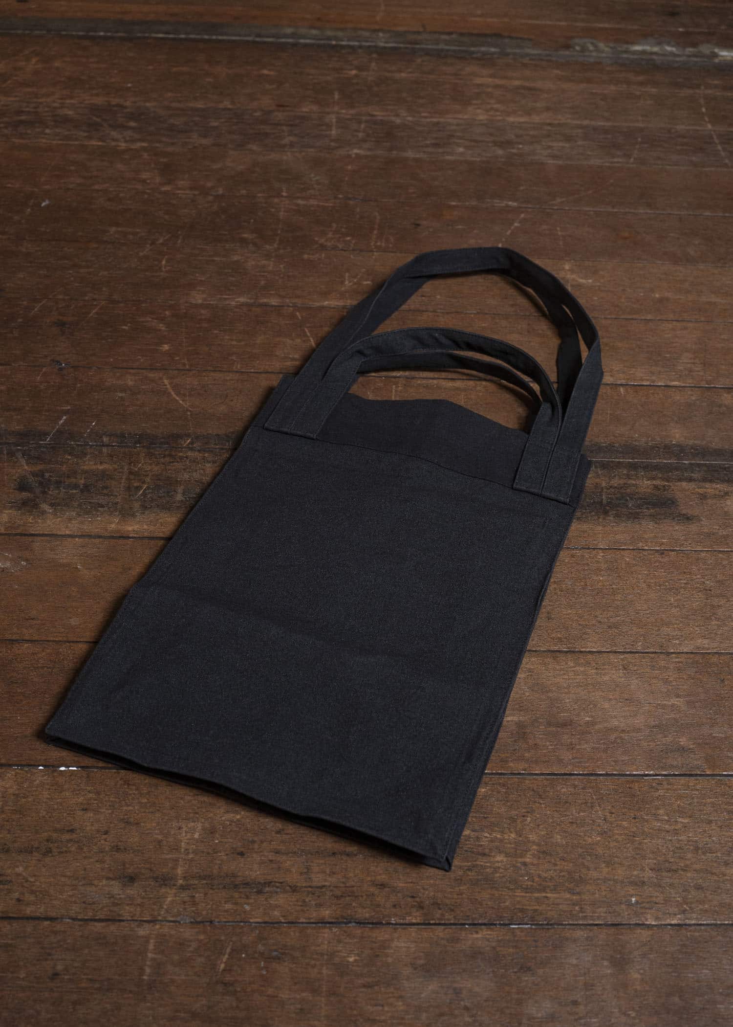 JAN-JAN VAN ESSCHE BAG#44 BAG | URUSHI HEMP CANVAS Pitch Black