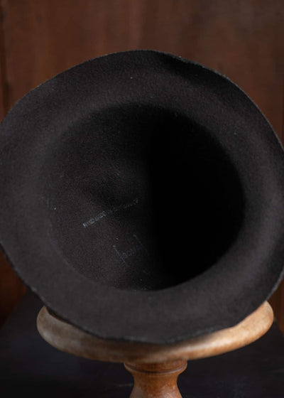 SCHA SCHA "Art#1396" Traveler Small hat felt / chocolate