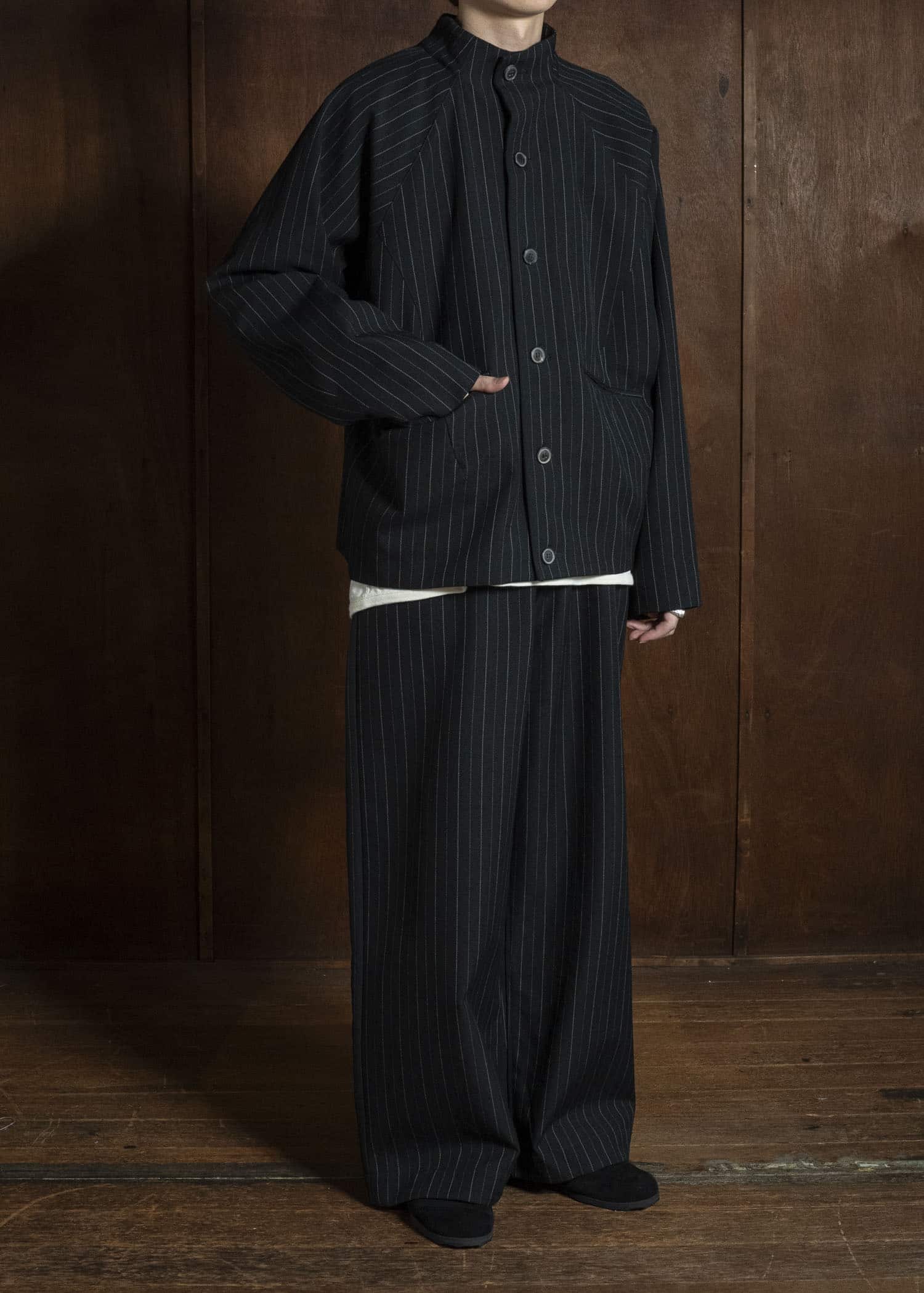 unkruid liner black pinstripe