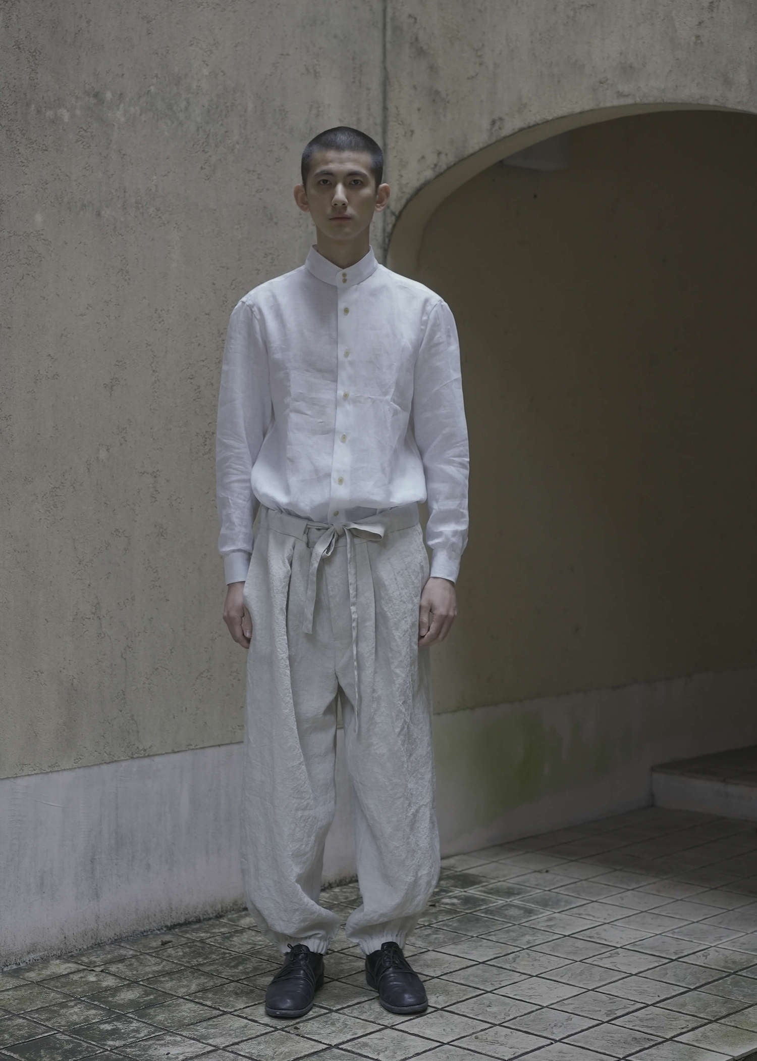 ZIIIN """"""""""""""VENKEI"""""""""""""""""""""""""""""""" HEMGATHER PANT / KINARI