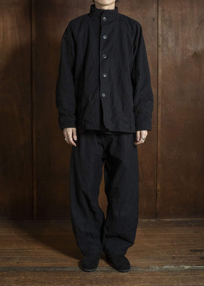 unkruid late night black herringbone