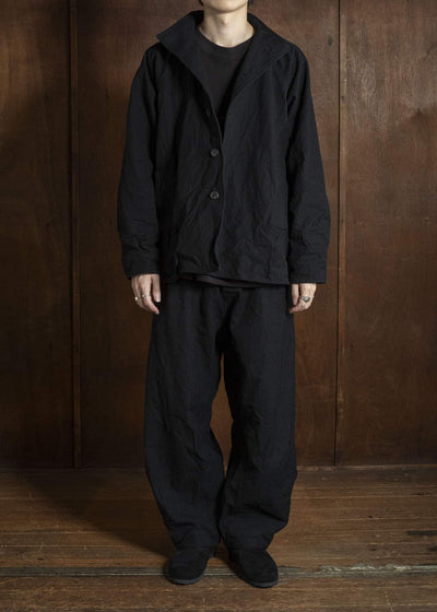 unkruid late night black herringbone