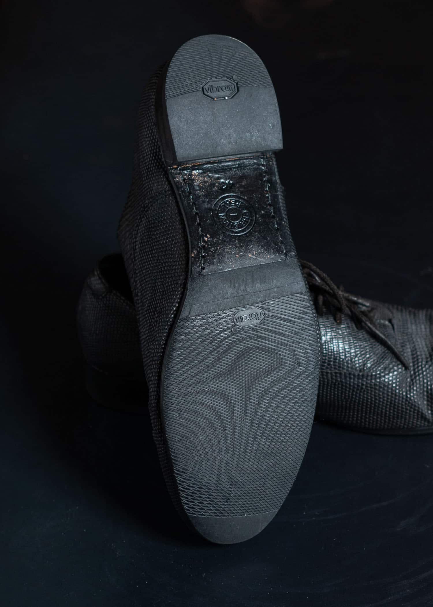 CHRISTIAN PEAU Lizard Dress Shoes