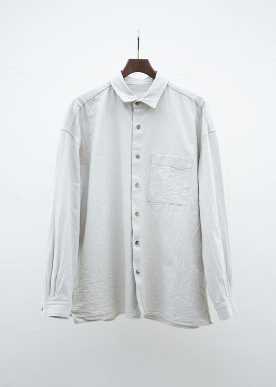 YOKO SAKAMOTO CLASSIC SHIRT BEIGE