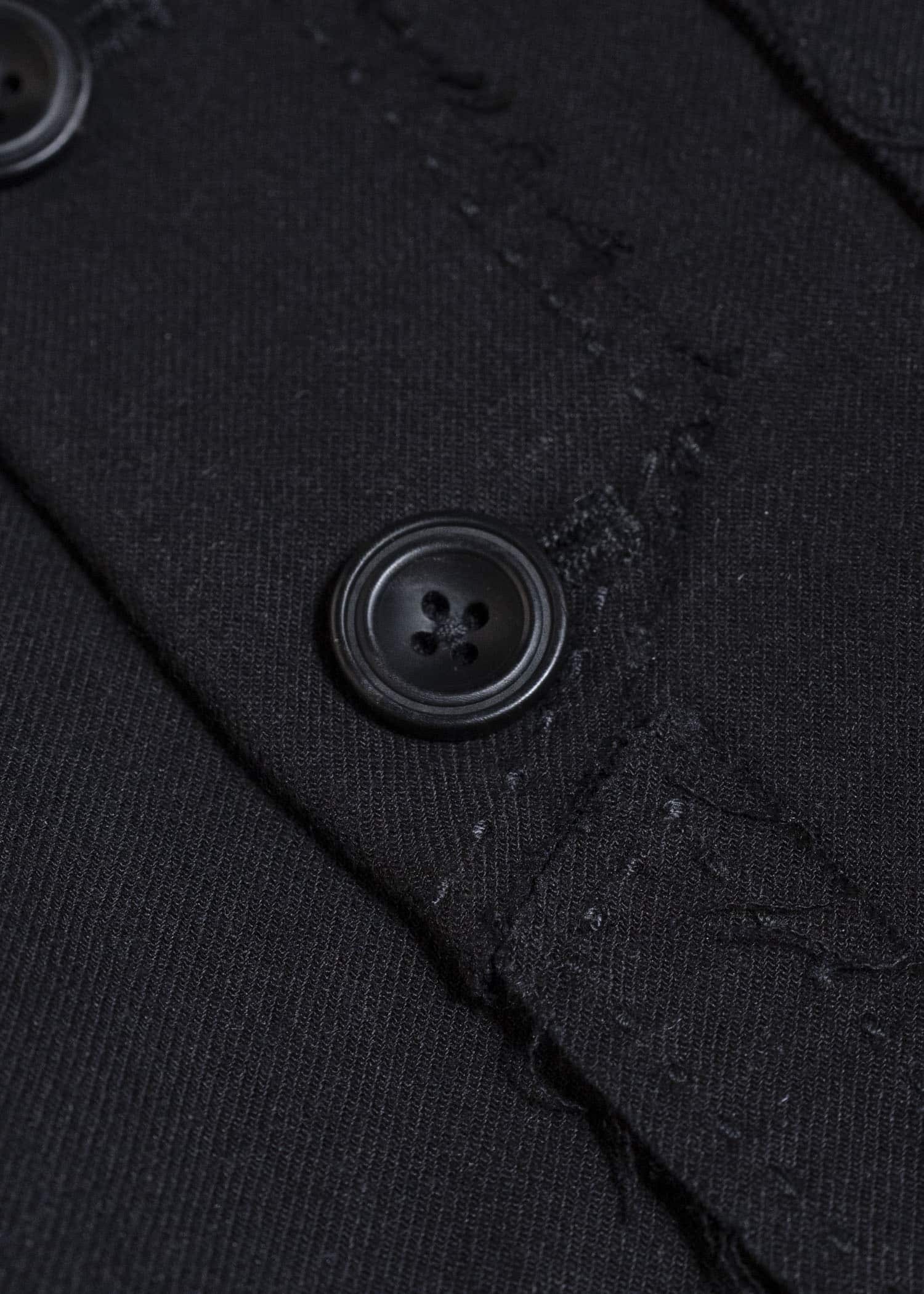 Professor.E PATCHWORK BLAZER BLACK 26SS-PE-JKT-02