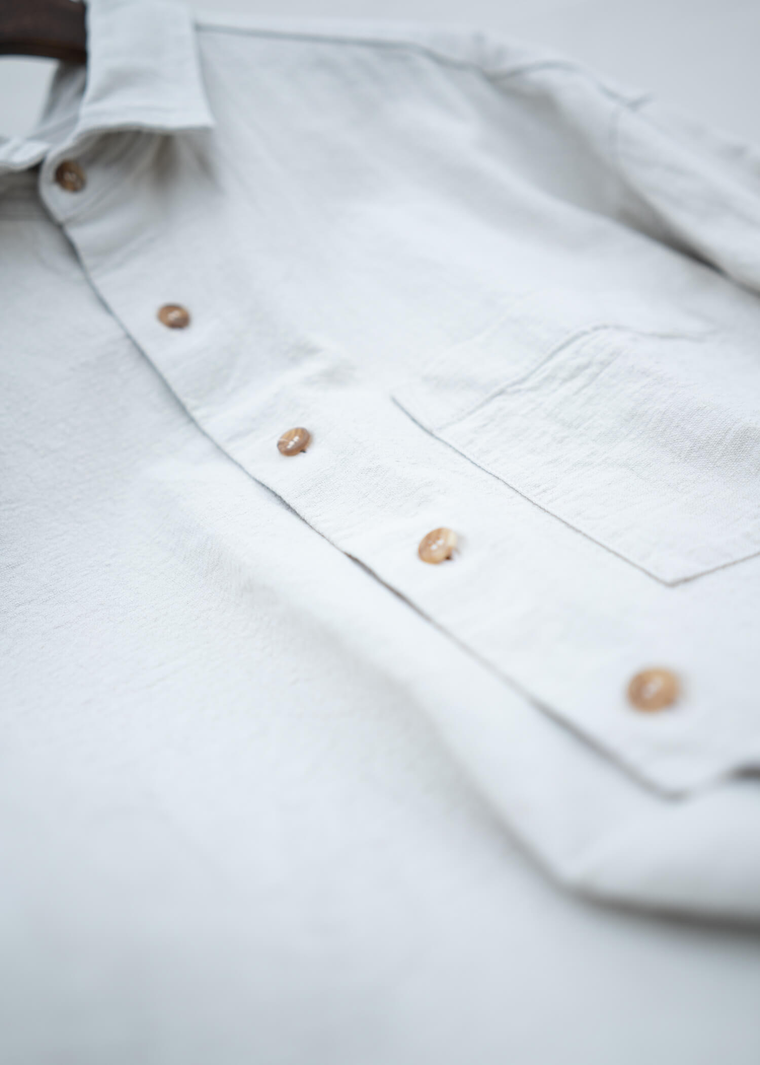 YOKO SAKAMOTO CLASSIC SHIRT BEIGE