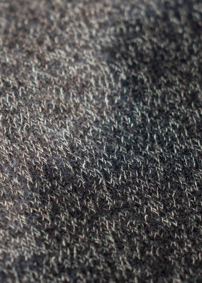 SUZUSAN Wool Cotton Jersey Front Button Cardigan 2064WC-306 Boushi Shibori ""Dot""