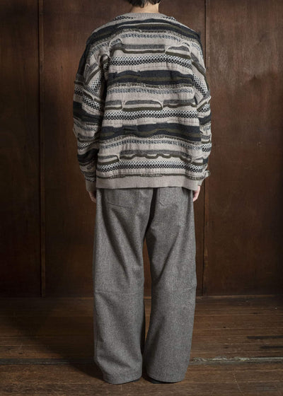 unkruid deep reading grey herringbone fine loden
