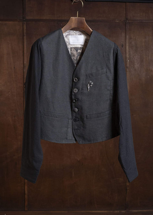 Professor.E 0222 / FARMER JKT BLACK 26SS-FM-JKT-02