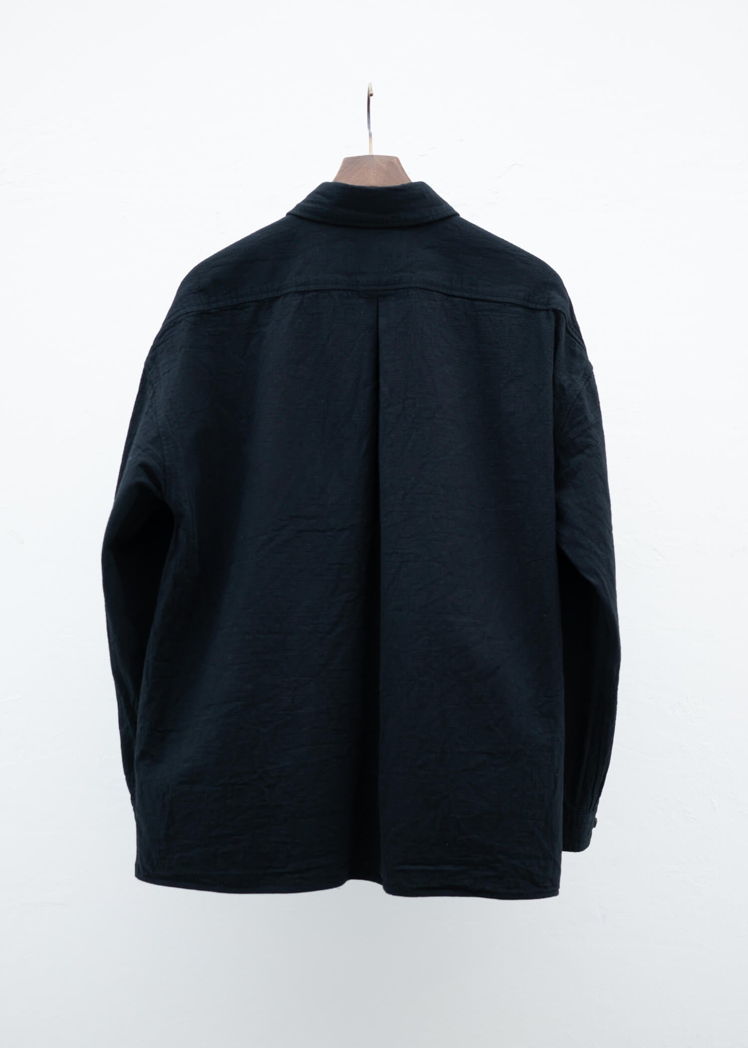 YOKO SAKAMOTO CLASSIC SHIRT BLACK