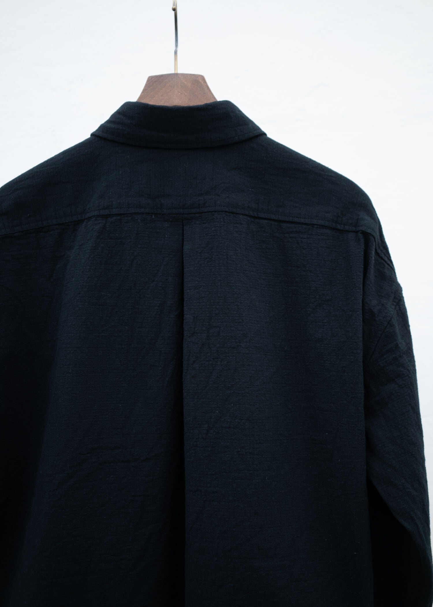 YOKO SAKAMOTO CLASSIC SHIRT BLACK