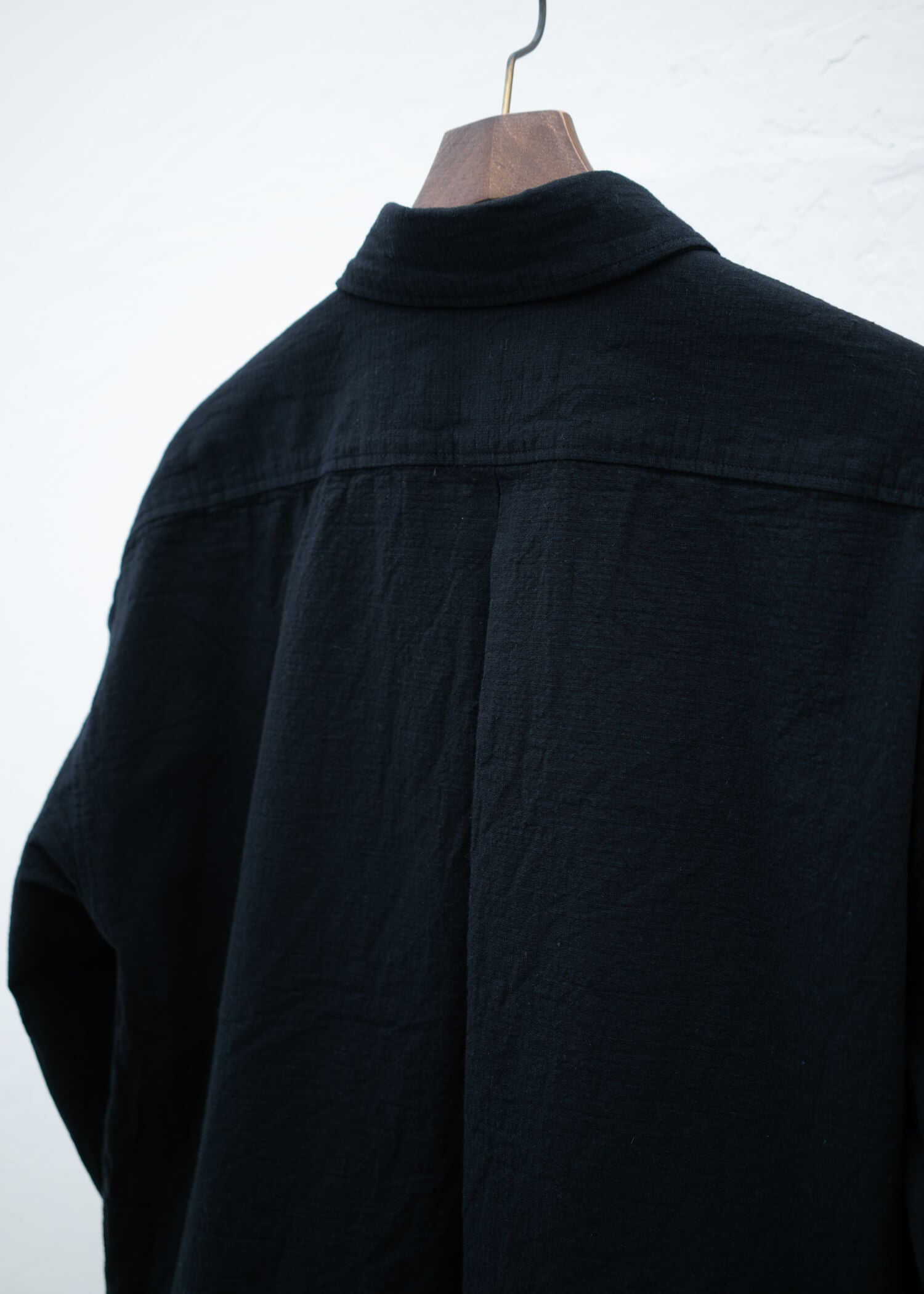 YOKO SAKAMOTO CLASSIC SHIRT BLACK