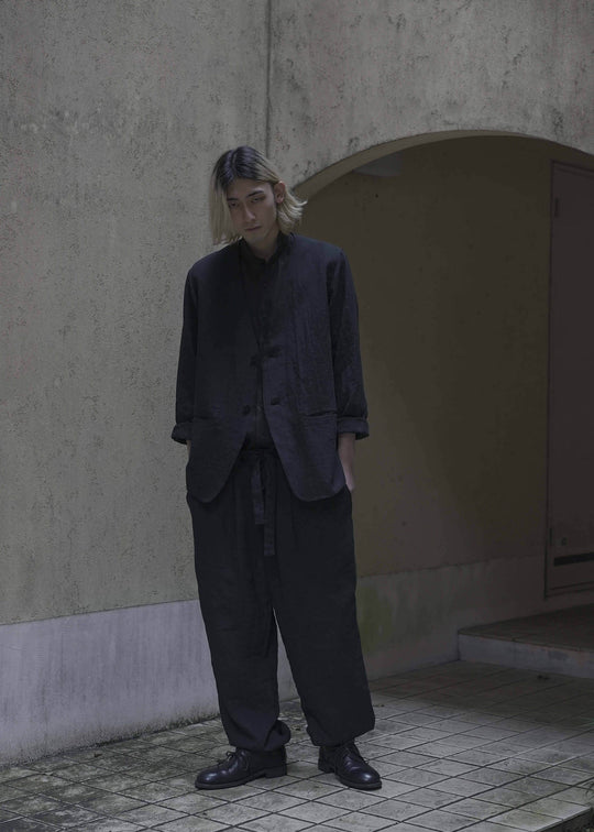 ZIIIN CARDIGAN JACKET / BLACK