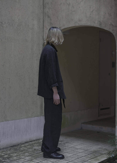 ZIIIN CARDIGAN JACKET / BLACK