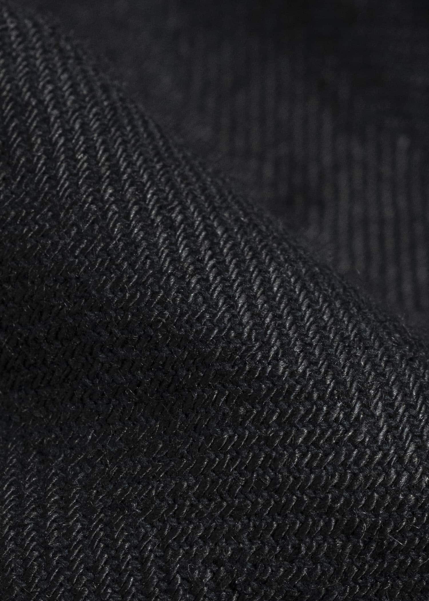 Gathering Textiles Farmer Pants Handwoven Organic Cotton , Naturally Dyed Black FAP02-HC-HK