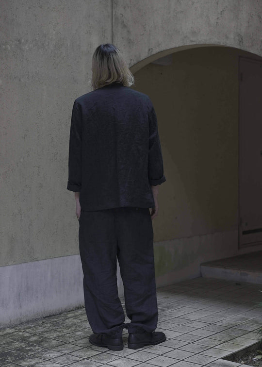 ZIIIN CARDIGAN JACKET / BLACK