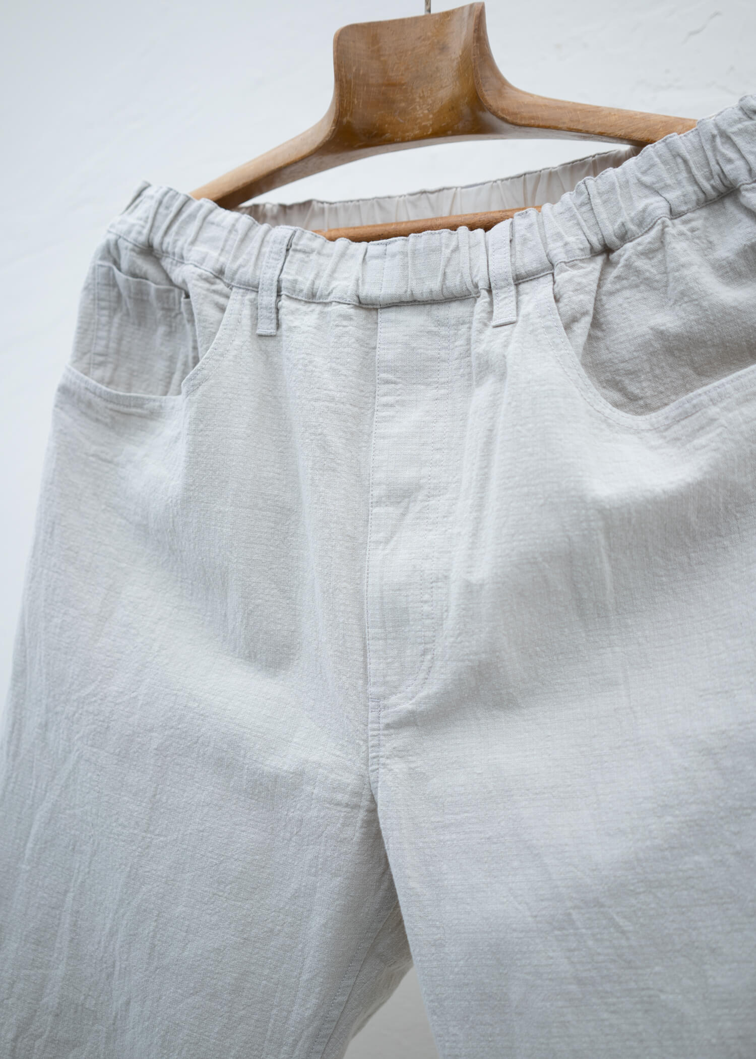 YOKO SAKAMOTO CLASSIC 5 POCKET PANTS BEIGE