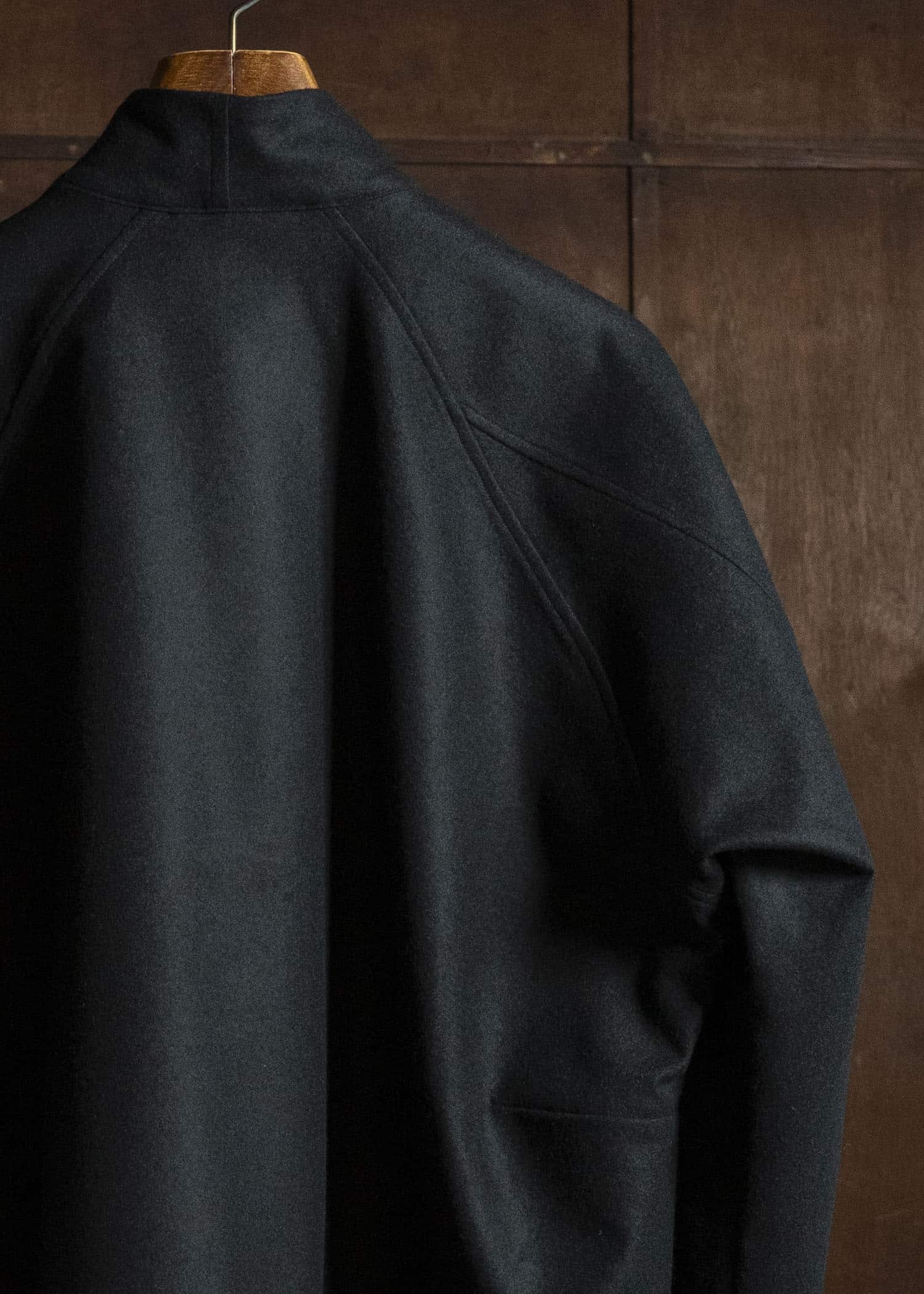 unkruid pickers shirt black fine loden