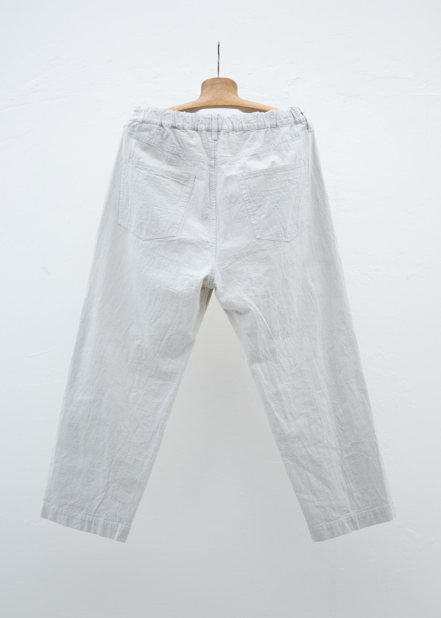 YOKO SAKAMOTO CLASSIC 5 POCKET PANTS BEIGE