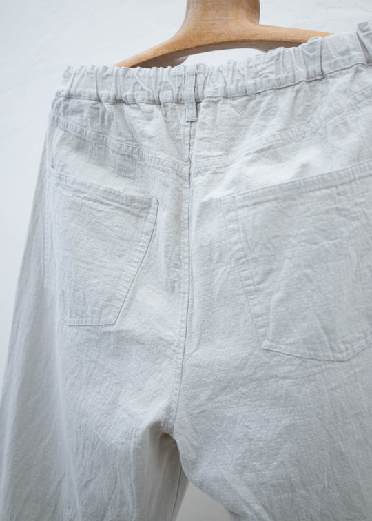 YOKO SAKAMOTO CLASSIC 5 POCKET PANTS BEIGE