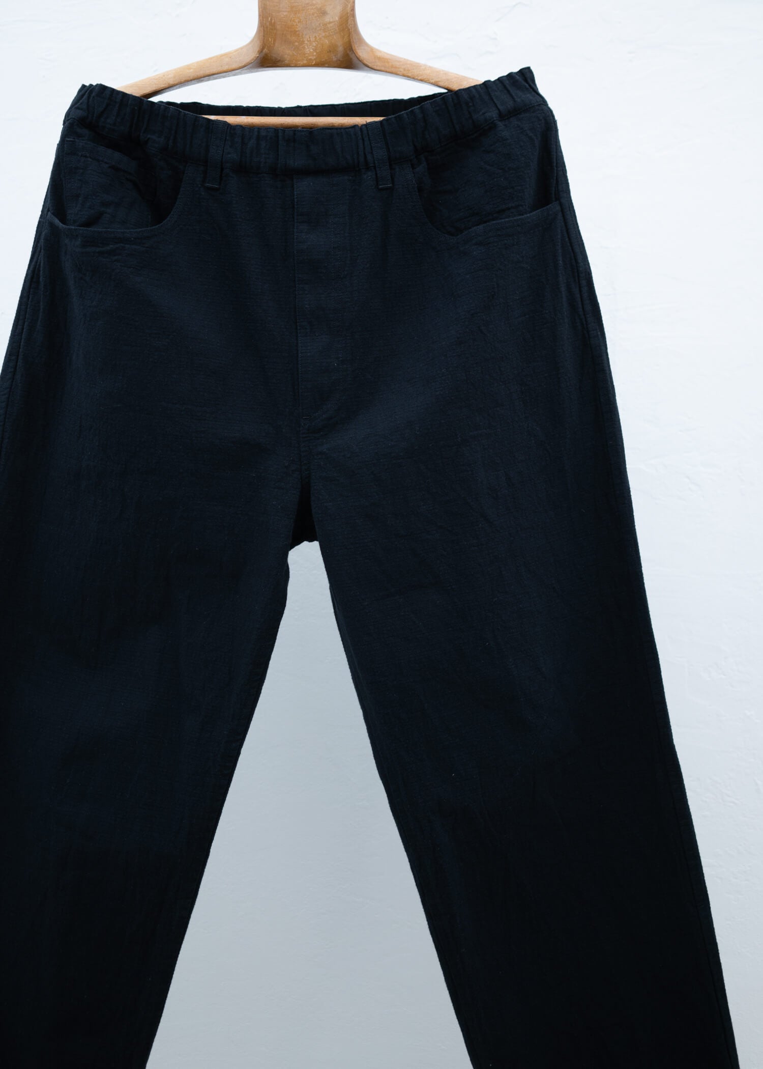 YOKO SAKAMOTO CLASSIC 5 POCKET PANTS BLACK