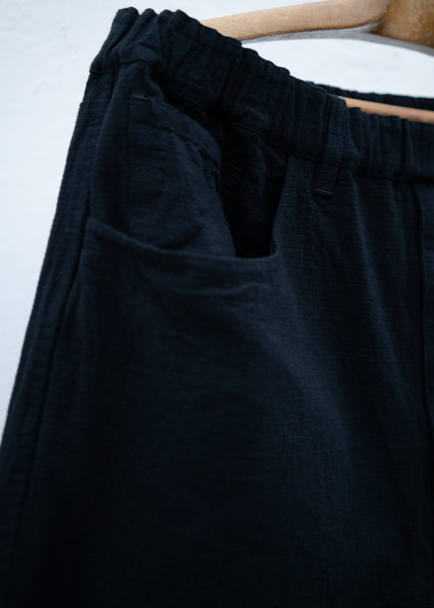 YOKO SAKAMOTO CLASSIC 5 POCKET PANTS BLACK