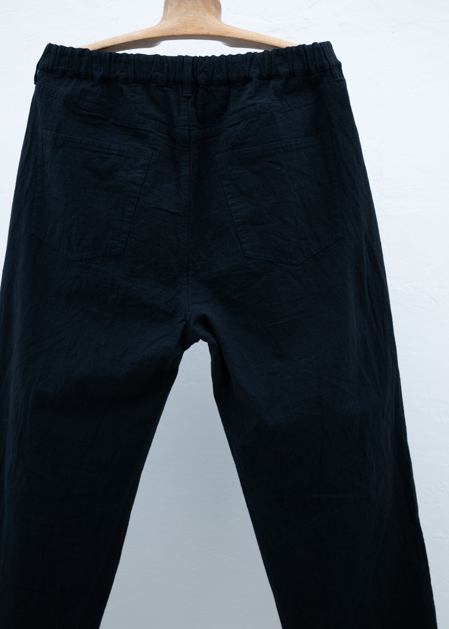 YOKO SAKAMOTO CLASSIC 5 POCKET PANTS BLACK