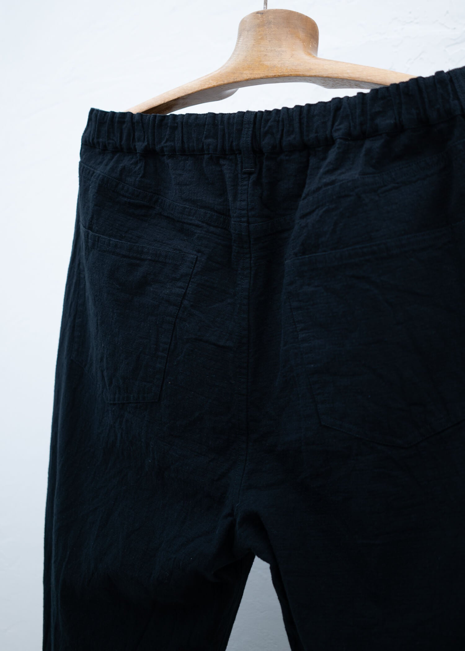 YOKO SAKAMOTO CLASSIC 5 POCKET PANTS BLACK