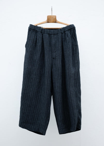 YOKO SAKAMOTO ATELIER BAGGY PANTS BLACK