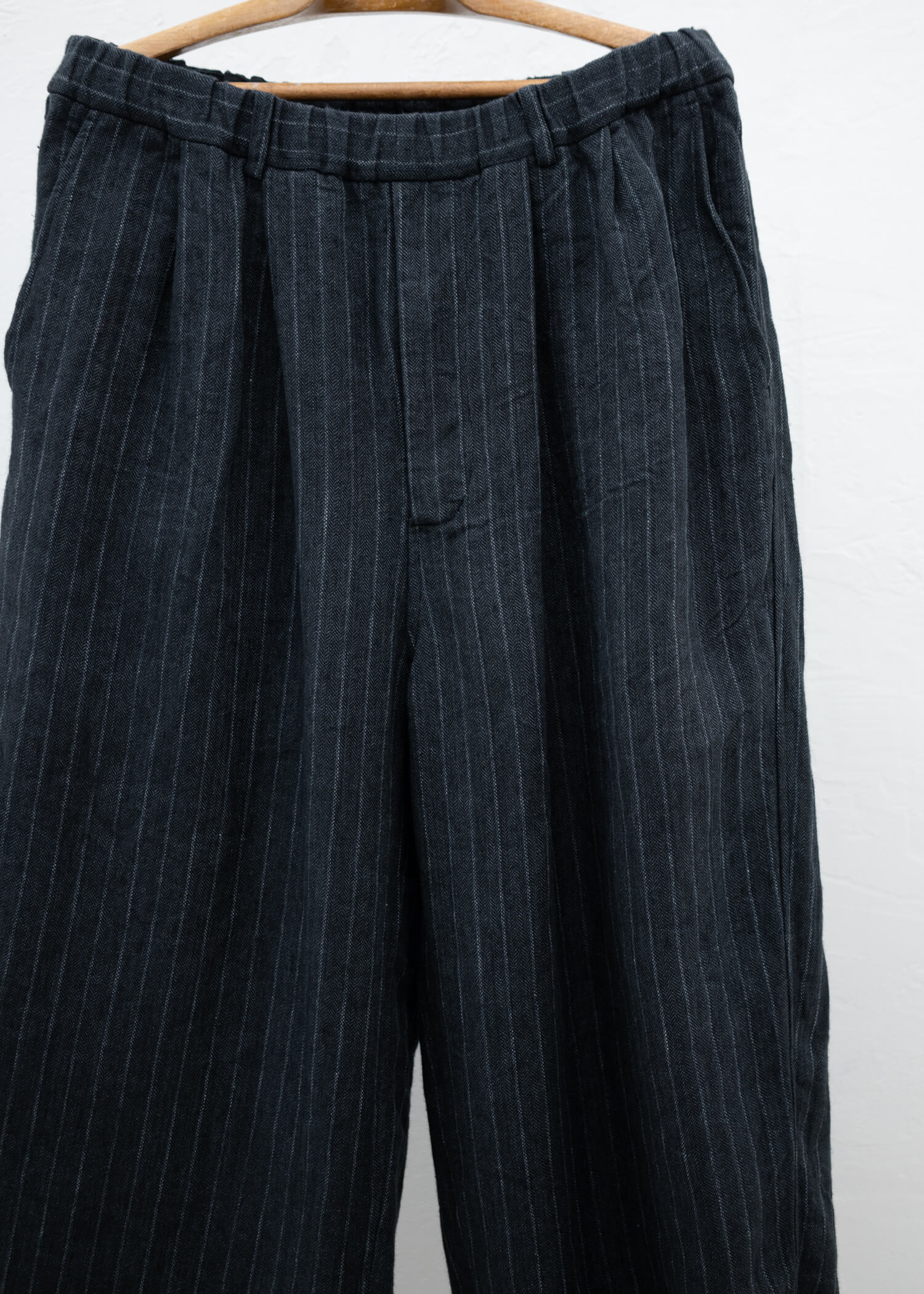 YOKO SAKAMOTO ATELIER BAGGY PANTS BLACK