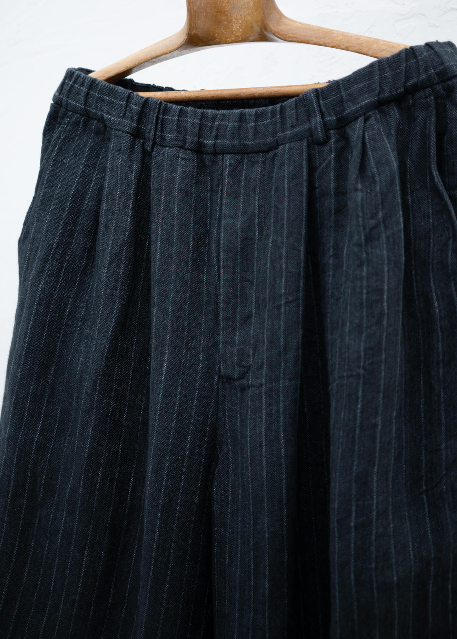 YOKO SAKAMOTO ATELIER BAGGY PANTS BLACK