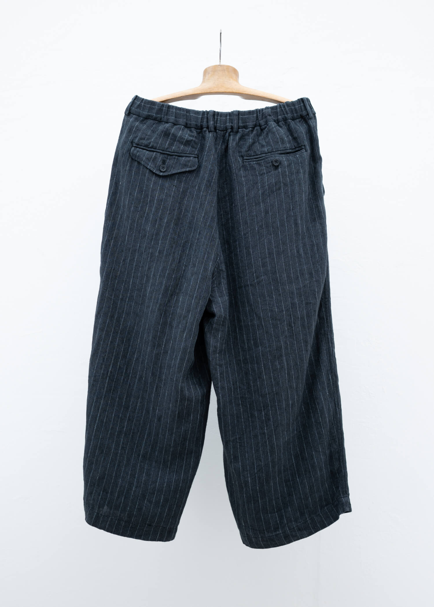 YOKO SAKAMOTO ATELIER BAGGY PANTS BLACK