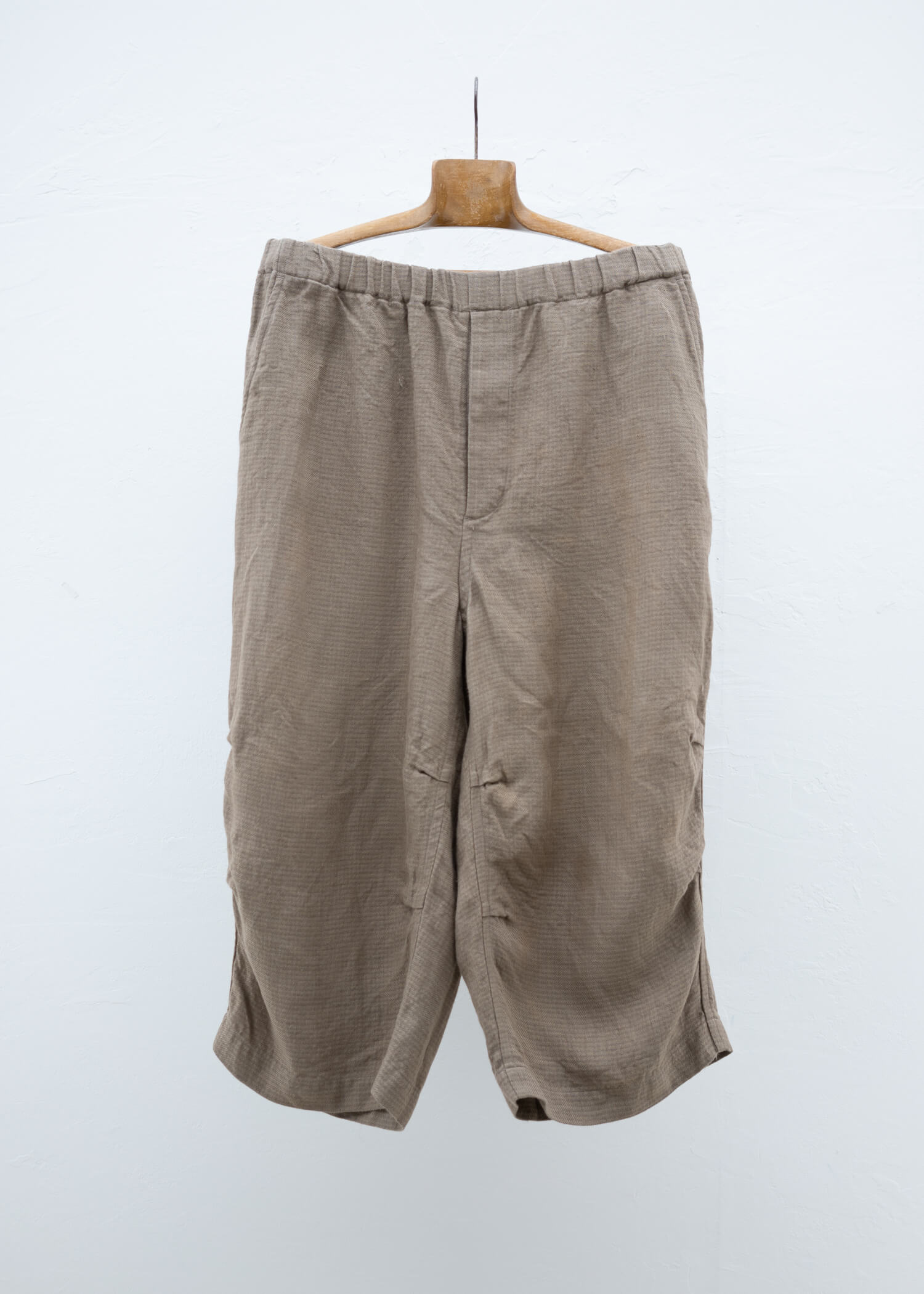 YOKO SAKAMOTO ATELIER OVER PANTS BEIGE